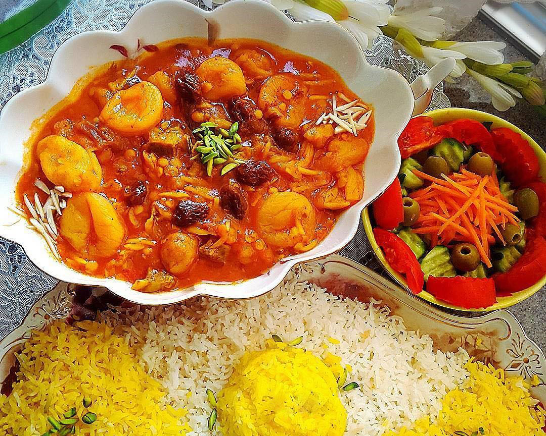  خورشت قیمه آلو